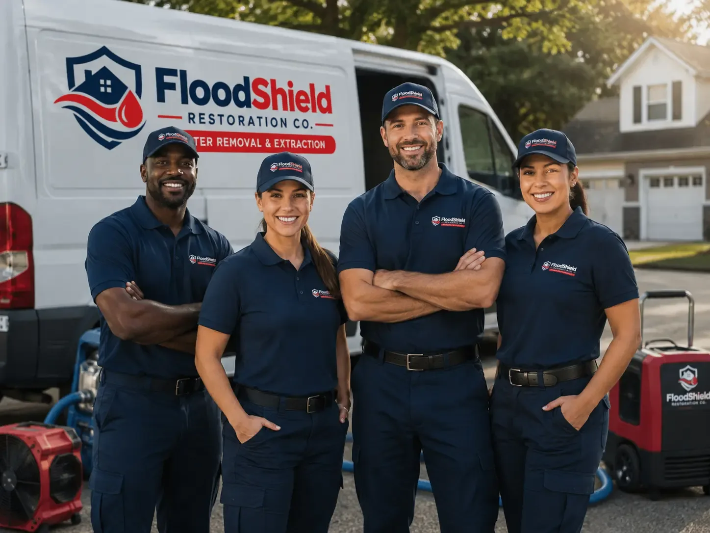 Flood Damage Restoration company in Newark, IL