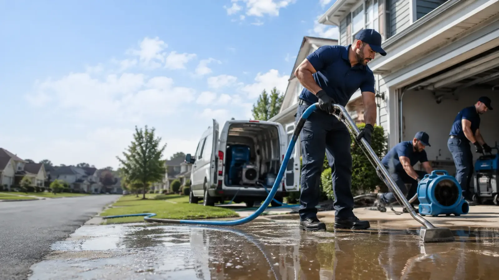 Flood Damage Restoration in Newark, IL